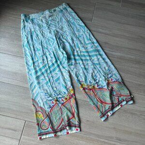 Johnny Was Multi-Color Dandridge Pants - Women's Size Large
